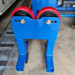 Fabricating heavy duty roller support stands